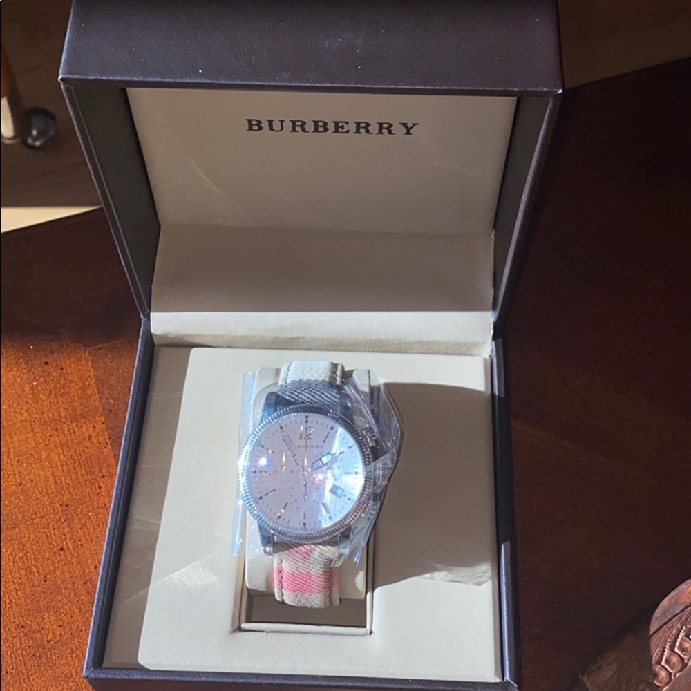 It is an 100% authentic Burberry watch.